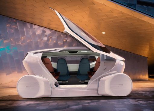 Концепт автомобиля будущего InMotion Concept (фото с сайта www.nevs.com)